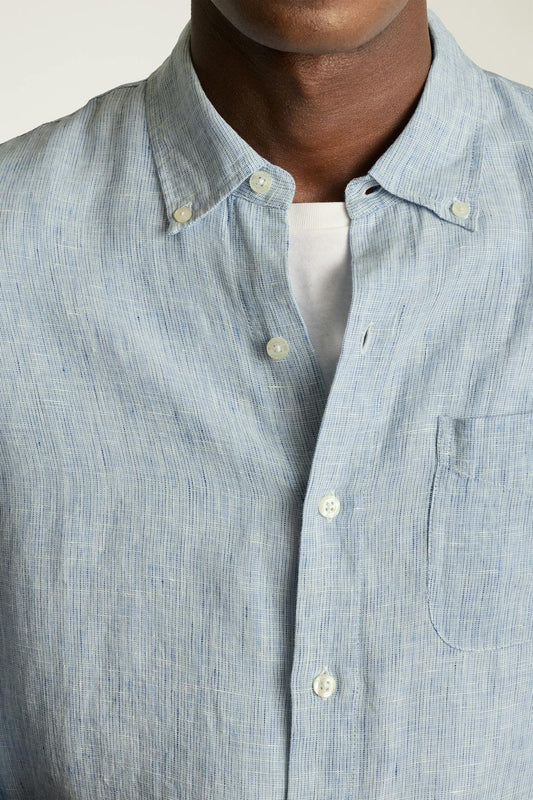 Bonobos Everyday Linen Shirt light blue sky